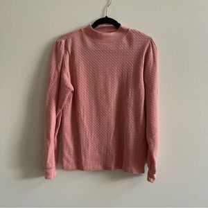 J Crew pink medium long sleeve shirt